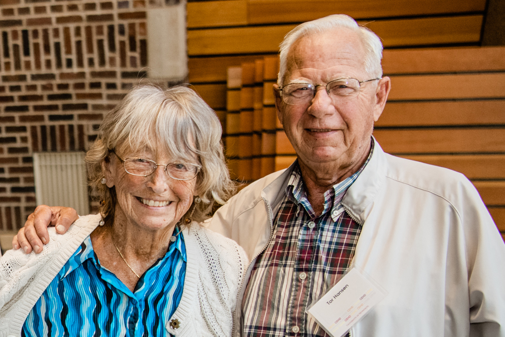 ACA Past President Sunny Hansen, pictured with her husband Tor at at the 2019 University of Minnesota College of Education and Human Development scholarship luncheon. Photo by Jayme Halbritter/courtesy of the University of Minnesota.